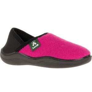 Kids Kamik Girls Cozy Time Pink Sleeper Shoes